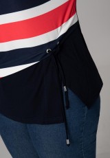 Pasiasta bluzka plus size Pasiasta bluzka plus size