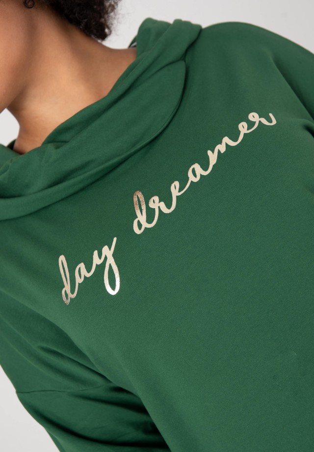 Bluza w dużym rozmiarze z ozdobnym napisem