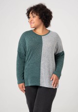 Sweter plus size w dwóch kolorach Sweter plus size w dwóch kolorach