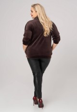 Ciepła bluza w dużym rozmiarze