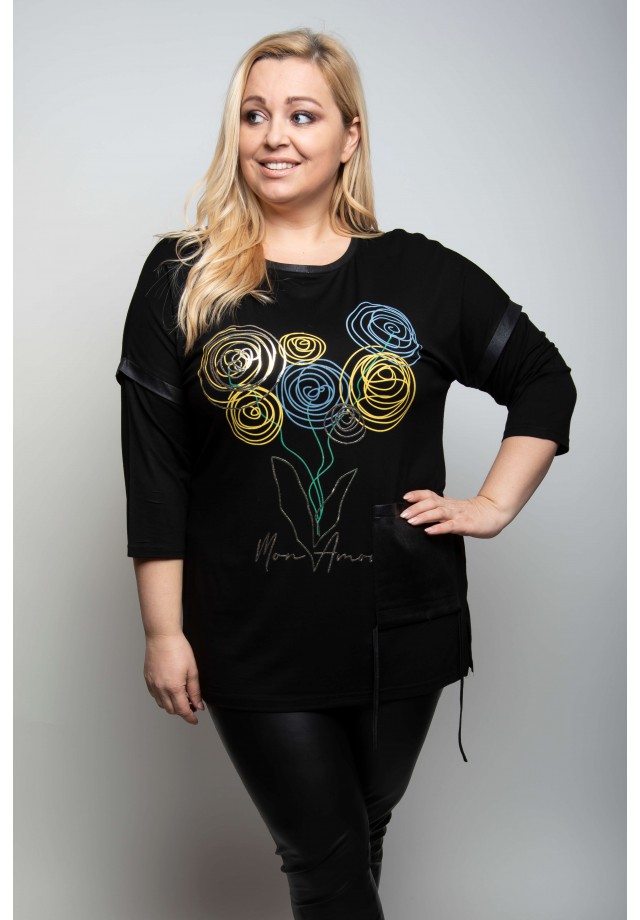 Tunika dla puszystych o wygodnym kroju