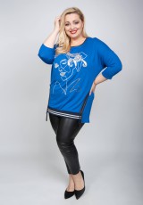 Niebieska bluzka XXL