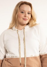 Duża bluza w odcieniach brązu Duża bluza w odcieniach brązu