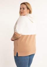Duża bluza w odcieniach brązu Duża bluza w odcieniach brązu
