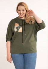 Luźna bluza damska plus size Luźna bluza damska plus size