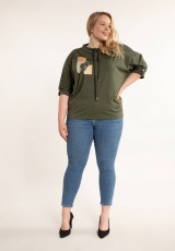 Luźna bluza damska plus size Luźna bluza damska plus size