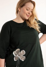 Tunika z lnu plus size Tunika z lnu plus size